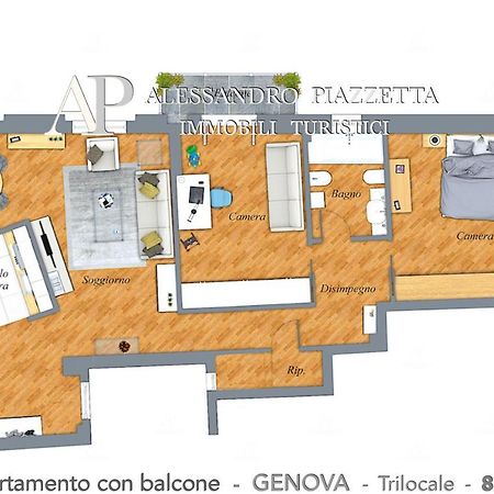 Casa Ri Al Mare Génova Exterior foto